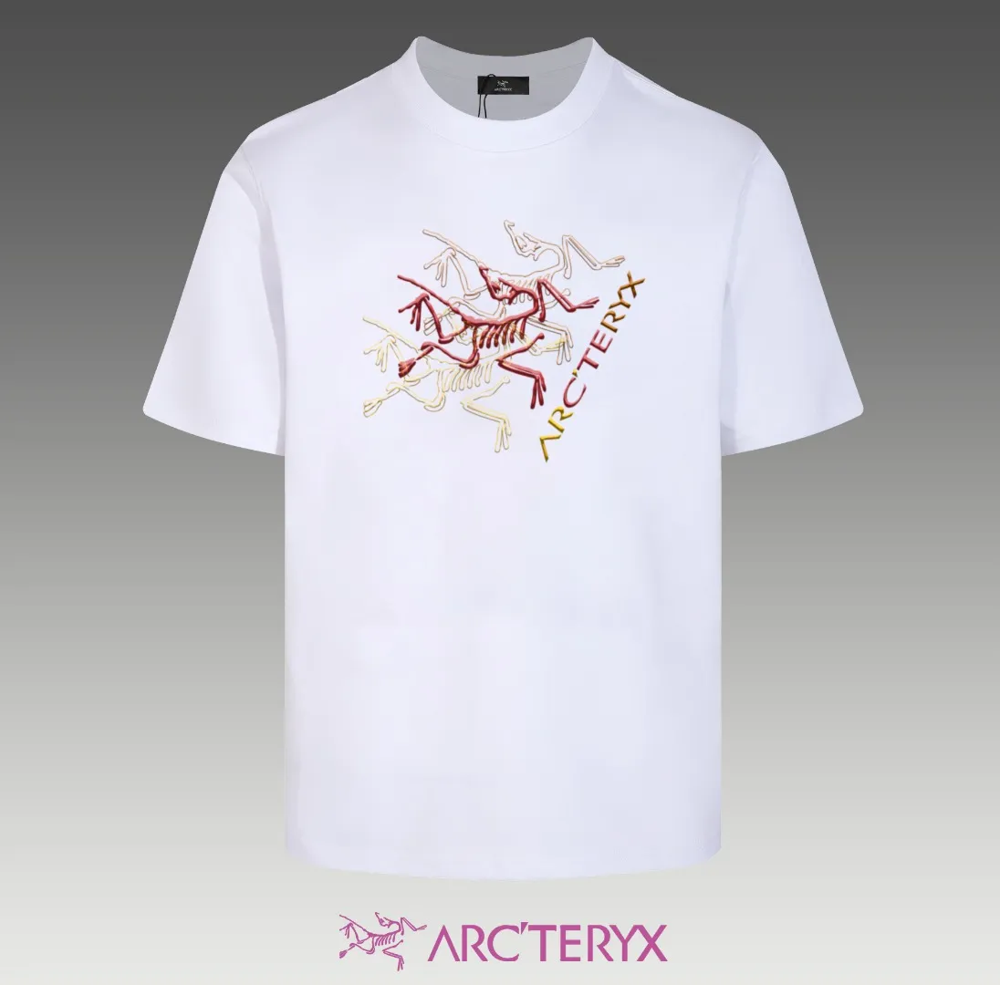 Quality《Arc’teryx~ 》2024New Arrival T , Versatile Quality ‼ 32 G ‼ T 🤪 Sizes：S-M-L-XL-2XL ：Black White、 Same Style